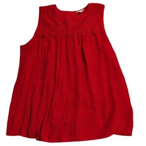 🚨5 For $25🚨Cato Red Sleeveless Women's Top